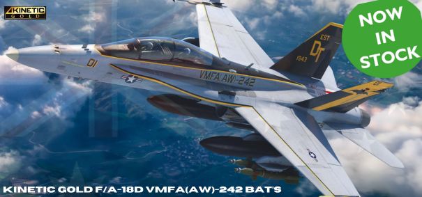 航空機・ヘリコプター Kinetic Gold F/A-18D USMC HORNET 1/48 1/48 F/A-18D USMC Hornet 